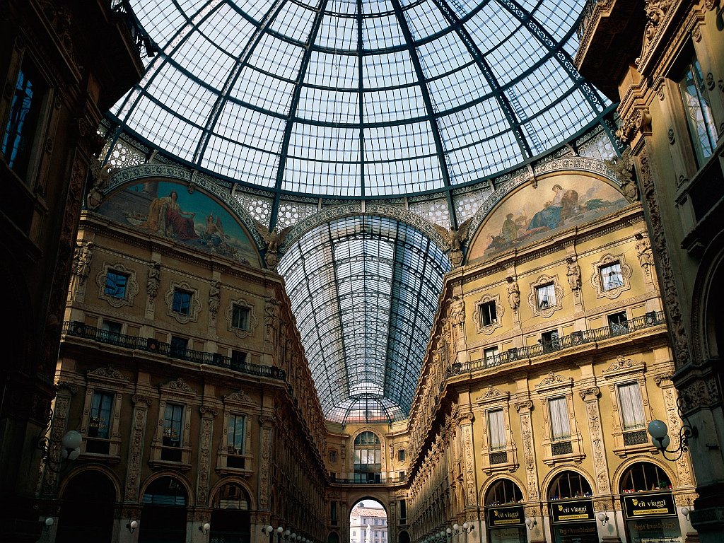 Victor Emmanuel Gallery, Milan, Italy